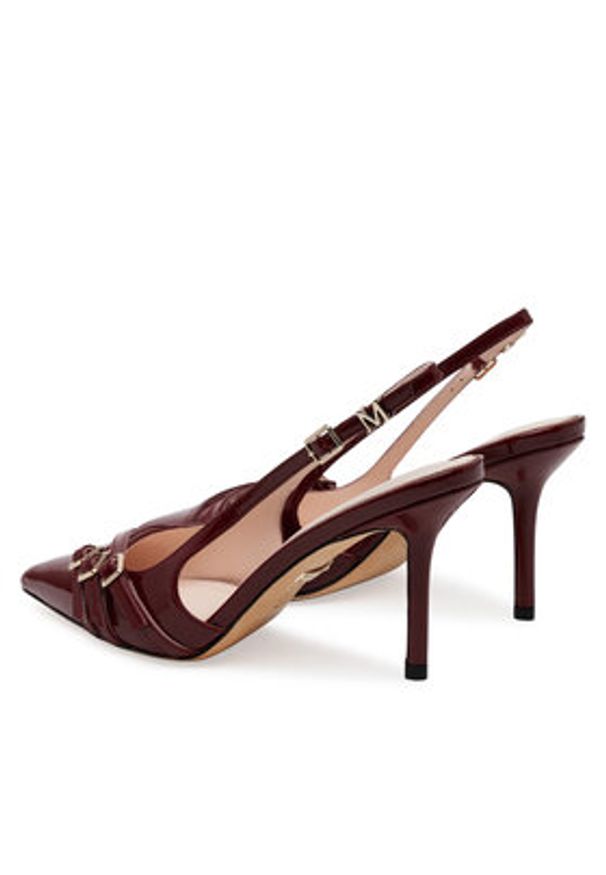 Marciano Guess Sandały 5GGZ31 7231A Bordowy. Kolor: czerwony. Materiał: skóra