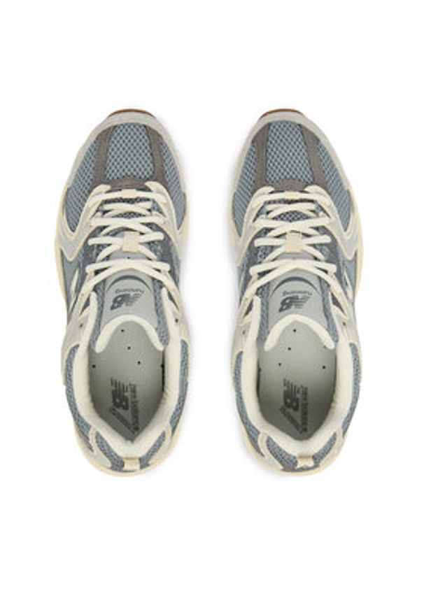 New Balance Sneakersy U530SUB W Szary. Kolor: szary. Materiał: zamsz, skóra