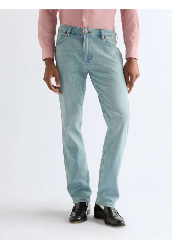 Wrangler - MESKIE SPODNIE WRANGLER GREENSBORO SHELL 112377763