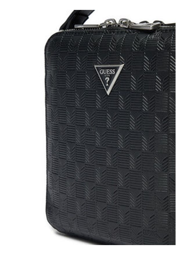 Guess Saszetka HMTODE P5153 Czarny. Kolor: czarny. Materiał: materiał