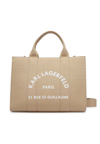 Karl Lagerfeld - Torebka KARL LAGERFELD. Kolor: beżowy #1
