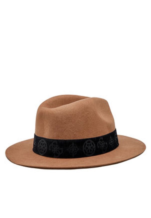 Guess Kapelusz AW9936 WOL01 Brązowy. Kolor: brązowy. Materiał: materiał