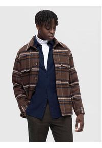 Selected Homme Golf 16081962 Biały Regular Fit. Typ kołnierza: golf. Kolor: biały. Materiał: bawełna #2