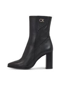 Calvin Klein Botki Cup Heel Ankle Boot W/Hw 80 HW0HW01750 Czarny. Kolor: czarny #5