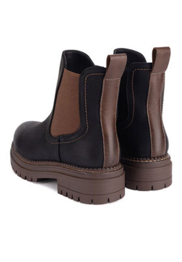 Clara Barson Botki WS5195-26 Czarny. Kolor: czarny. Materiał: materiał