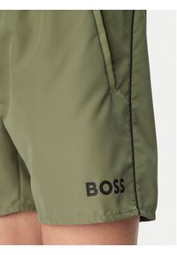 BOSS Szorty kąpielowe Starfish 50514429 Zielony ciemny Regular Fit. Kolor: zielony. Materiał: syntetyk #4