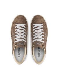 Premiata Sneakersy Steven 6221 Brązowy. Kolor: brązowy. Materiał: skóra, zamsz #4