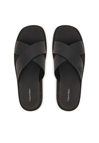 Calvin Klein Klapki Sq Molded Sandal Xcross Lth HM0HM02235 Czarny. Kolor: czarny. Materiał: skóra #5