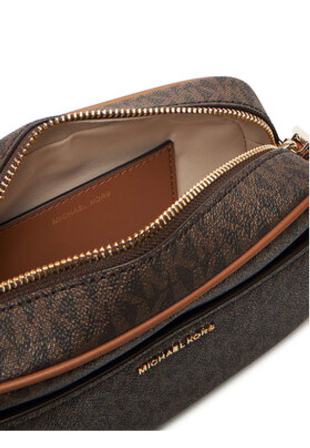 MICHAEL Michael Kors Torebka 32F5GJ6C5B Brązowy. Kolor: brązowy. Materiał: skórzane