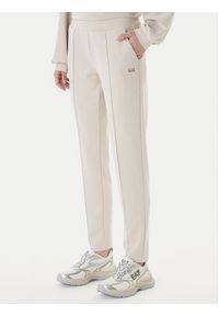 EA7 Emporio Armani Dres 7W000194 AF12643 U1088 Beżowy Relaxed Fit. Kolor: beżowy. Materiał: syntetyk #3