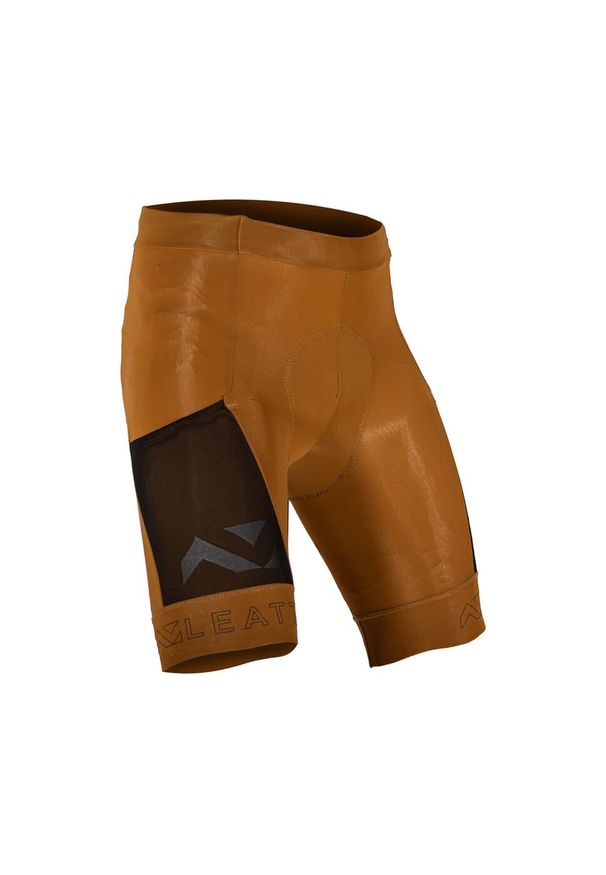 Spodenki rowerowe LEATT Shorts MTB Endurance 5.0. Kolor: brązowy. Sport: kolarstwo