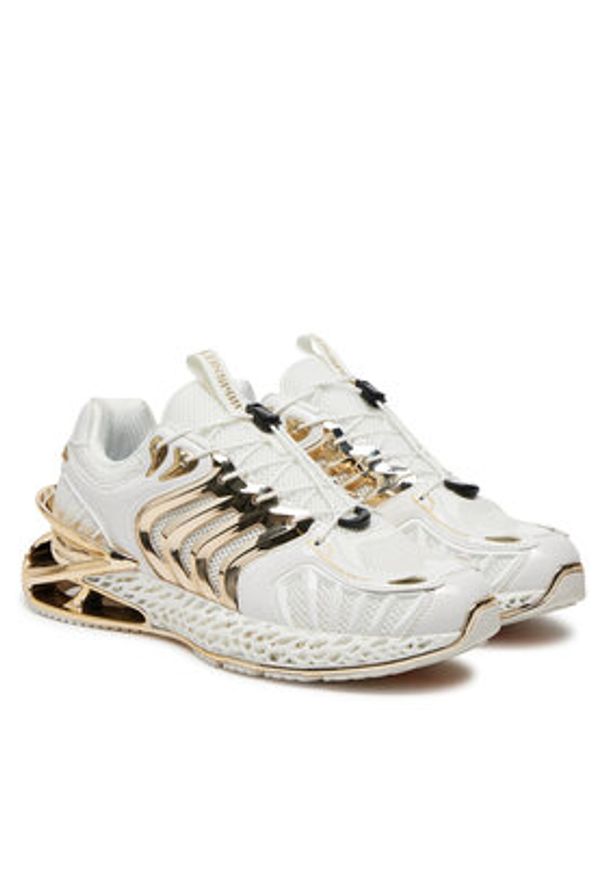 Plein Sport Sneakersy The Thunder Stroke Gen.X.02 FACS USC0434 STE003N Biały. Kolor: biały. Materiał: materiał