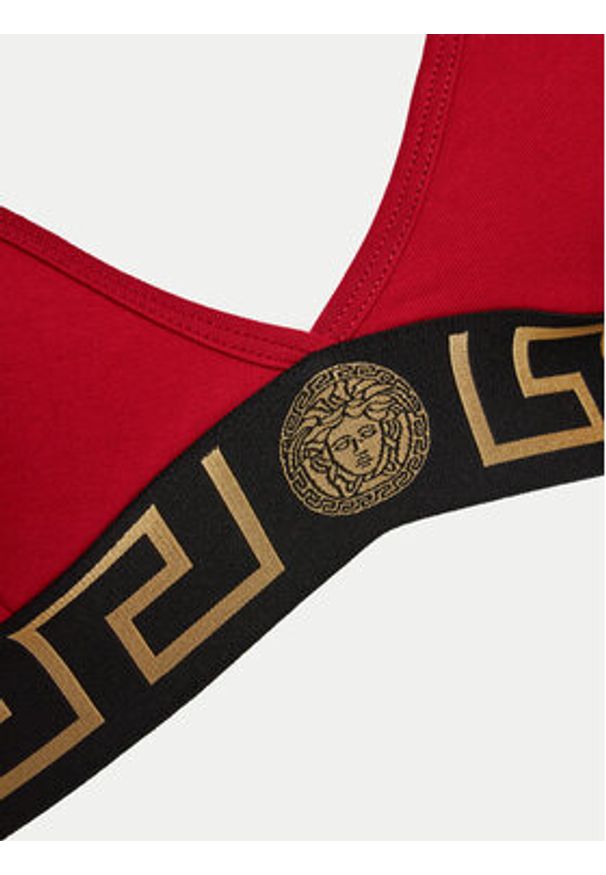 VERSACE - Versace Biustonosz braletka 1000656 1A10011 Czerwony. Kolor: czerwony. Materiał: bawełna