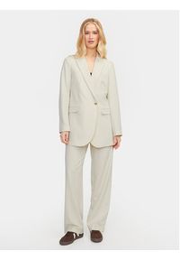 JJXX Marynarka Mary 12200590 Écru Regular Fit. Materiał: syntetyk