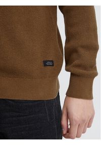 Blend Sweter 20714337 Brązowy Regular Fit. Kolor: brązowy. Materiał: bawełna #4
