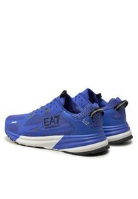 EA7 Emporio Armani Sneakersy X8X156 XK360 U018 Granatowy. Kolor: niebieski. Materiał: materiał