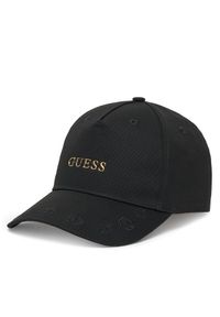 Czapka z daszkiem Guess. Kolor: czarny