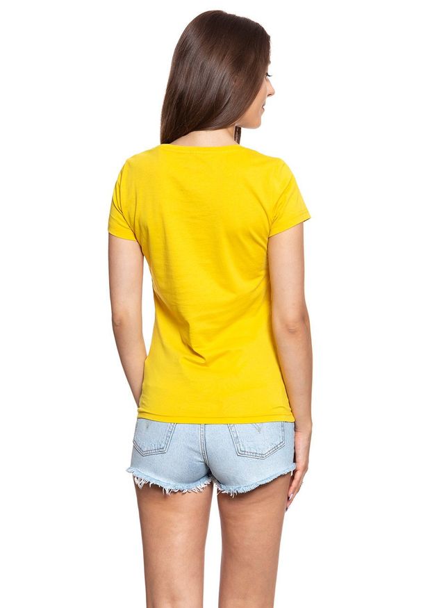 Mustang - MUSTANG T SHIRT DAMSKI Alexia C Print 1009641 9046. Wzór: nadruk