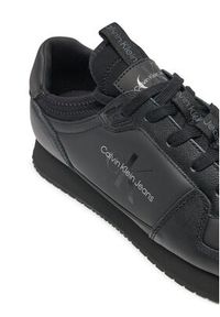 Calvin Klein Jeans Sneakersy YM0YM01118 Czarny. Kolor: czarny. Materiał: skóra #6