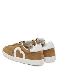 Love Moschino - LOVE MOSCHINO Sneakersy JA15112G1NIG010440 Beżowy. Kolor: beżowy. Materiał: skóra