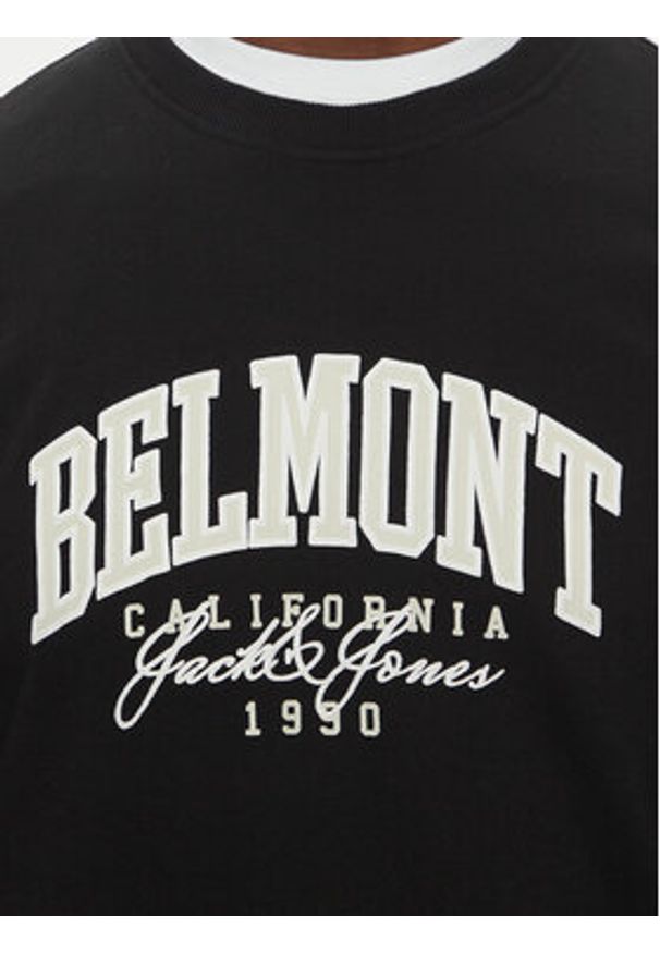 Jack & Jones Bluza Detroit 12268470 Czarny Relaxed Fit. Kolor: czarny. Materiał: bawełna