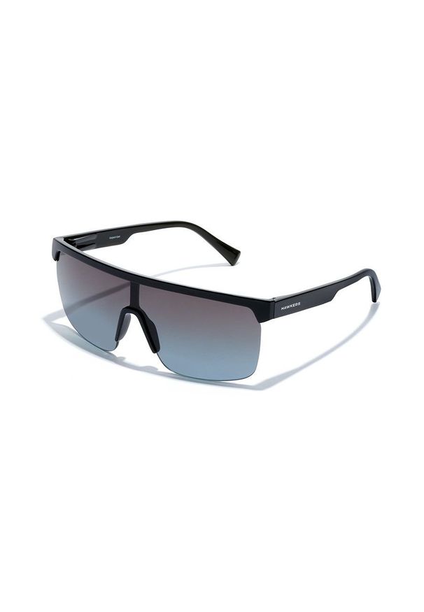 Hawkers okulary przeciwsłoneczne kolor czarny. Kształt: prostokątne. Kolor: czarny