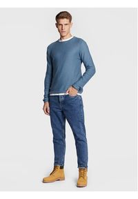 !SOLID - Solid Sweter 21104152 Niebieski Regular Fit. Kolor: niebieski. Materiał: bawełna, syntetyk #2