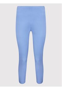 Lauren Ralph Lauren Spodnie materiałowe 200687713023 Niebieski Skinny Fit. Kolor: niebieski. Materiał: bawełna