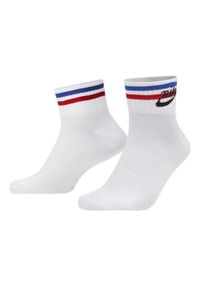 Nike - Skarpety Unisex Dla Dorosłych Essentials Everyday (zestaw 3 Sztuk). Kolor: biały. Sport: turystyka piesza