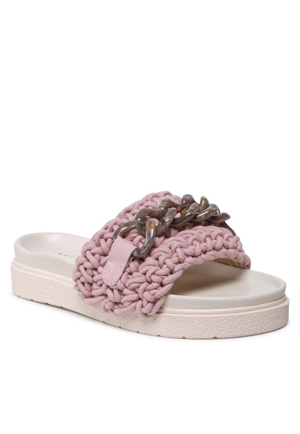 Klapki Inuikii 70104-002 Sepia Rose. Kolor: różowy. Materiał: materiał