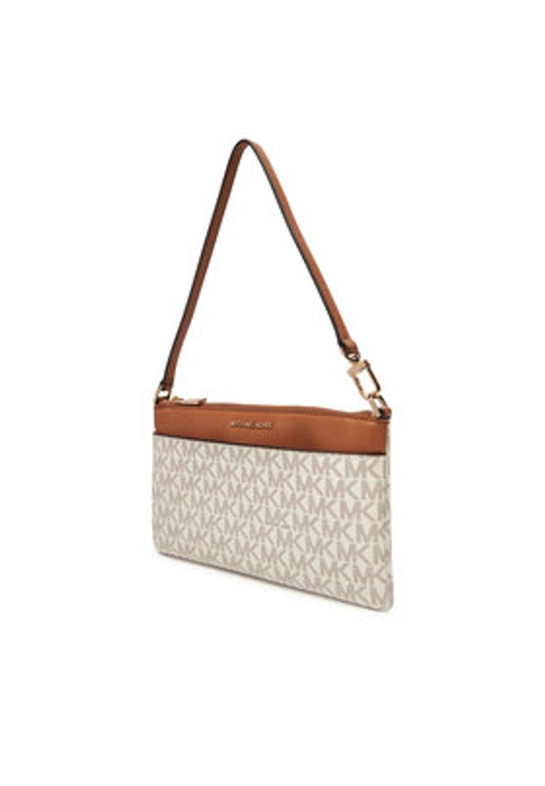 MICHAEL Michael Kors Torebka 32F5GJ6F6B Écru. Kolor: kremowy. Materiał: skórzane
