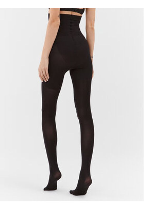 Calvin Klein Rajstopy Damskie 701218758 Czarny. Kolor: czarny. Materiał: syntetyk