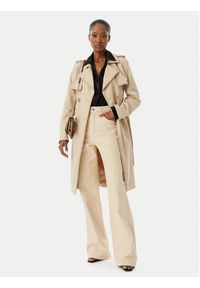 Guess Trencz W5RL14 WGWD2 Beżowy Regular Fit. Kolor: beżowy. Materiał: syntetyk #2