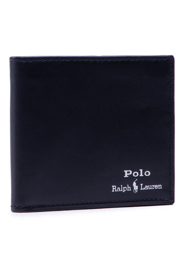 Polo Ralph Lauren Duży Portfel Męski Mpolo C0 D2 405803865002 Czarny. Kolor: czarny. Materiał: skóra