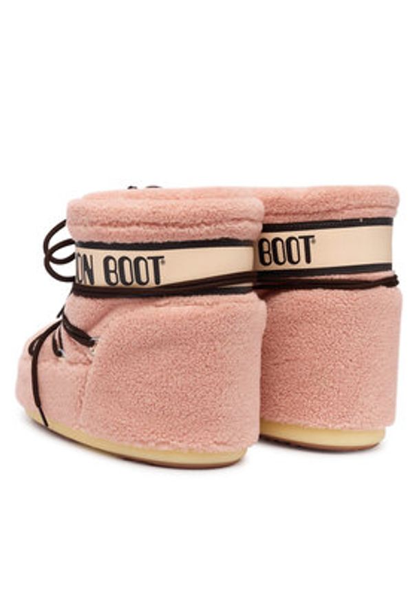 Moon Boot Śniegowce Mb Icon Fleece 80D1409700 Różowy. Kolor: różowy. Materiał: materiał