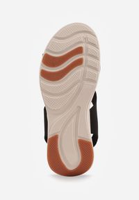 Born2be - Czarne Sportowe Sandały na Grubej Podeszwie z Elastyczną Cholewką i Piankową Wkładką Nicthil. Okazja: na co dzień. Zapięcie: bez zapięcia. Kolor: czarny. Materiał: jeans. Sezon: lato. Styl: sportowy #4