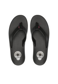 Nike Japonki Bella Kai Thong AO3622 001 Czarny. Kolor: czarny. Materiał: skóra