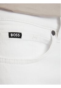 BOSS Jeansy H-Delaware 50561555 Biały Slim Fit. Kolor: biały #5