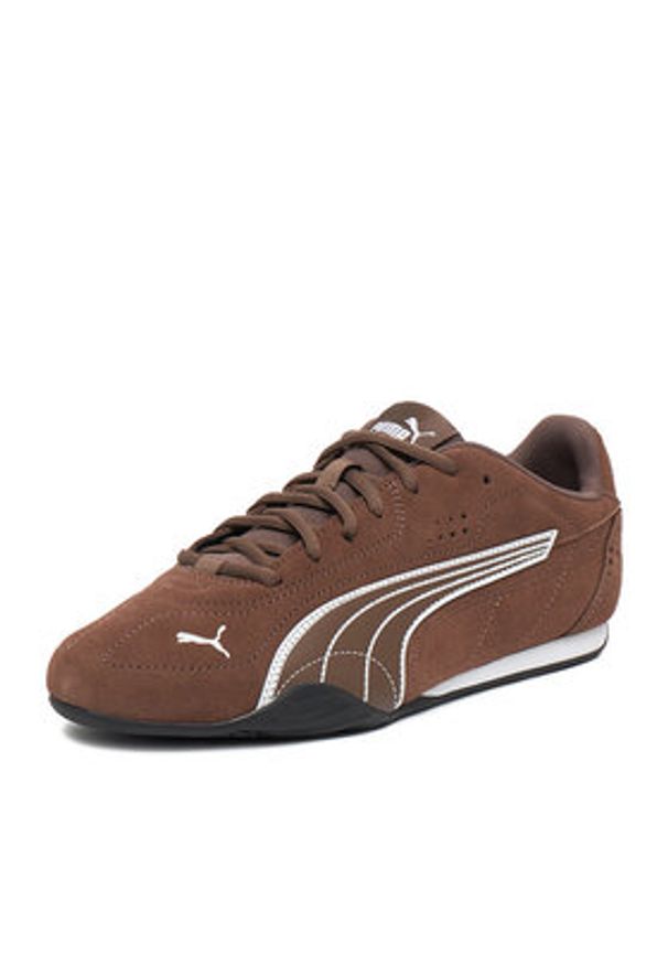 Puma Sneakersy CATCH SD 40268105 Brązowy. Kolor: brązowy. Materiał: skóra, zamsz