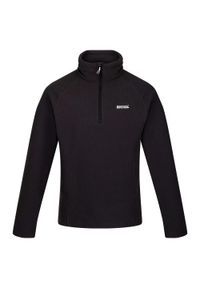 Regatta - Polar Męski Z Suwakiem Kenger. Kolor: czarny. Materiał: polar. Sezon: zima. Sport: turystyka piesza #1