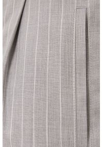 Hugo Spodnie męskie kolor szary joggery. Kolor: szary. Materiał: tkanina #4