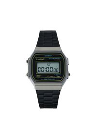 Zegarek Casio. Kolor: czarny. Styl: vintage