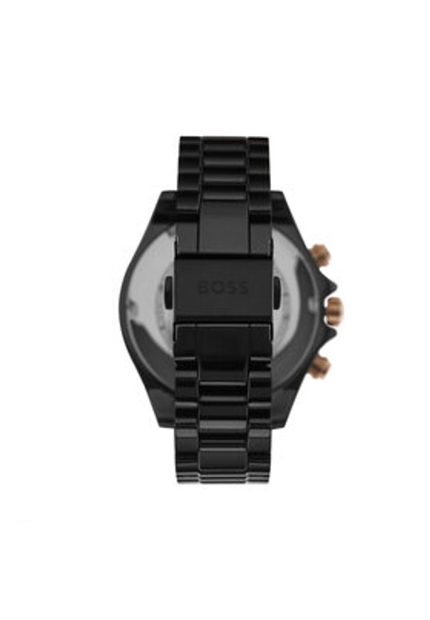 BOSS Zegarek Novia 1502633 Czarny. Kolor: czarny