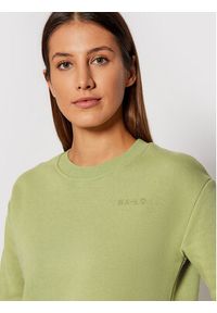 NA-KD Bluza Logo Basic 1044-000155-4083-003 Zielony Regular Fit. Kolor: zielony. Materiał: bawełna #5
