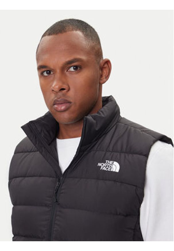 The North Face Kamizelka Aconcaqua III NF0A84IK Czarny Regular Fit. Kolor: czarny. Materiał: syntetyk