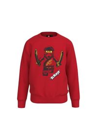 LEGO Wear - Polar turystyczny dziecięcy LEGO. Kolor: czerwony. Materiał: polar
