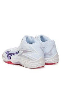 Mizuno Buty halowe Hunder Blade Z Mid V1GC2375 Biały. Kolor: biały. Materiał: materiał #3