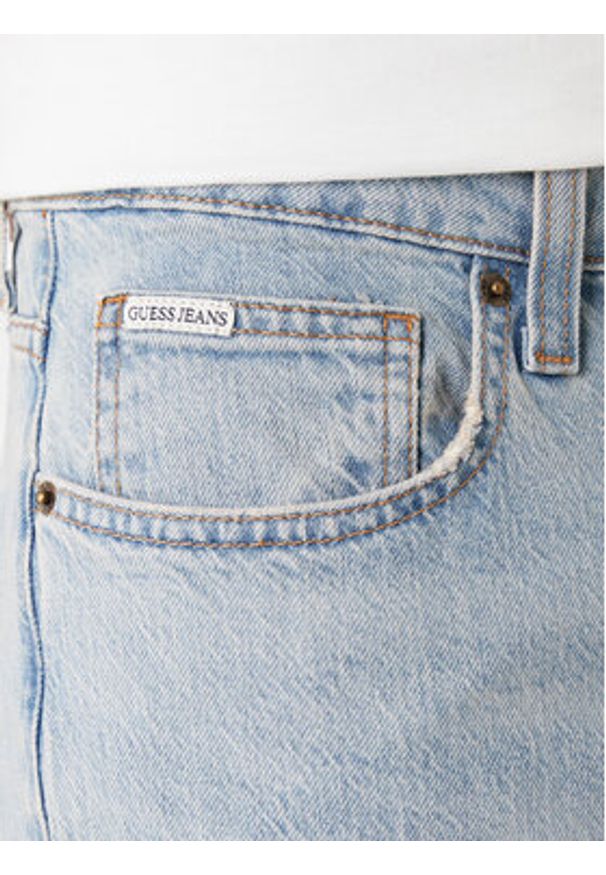 Guess Jeans Jeansy M5RAB3 D5DO1 Niebieski Regular Fit. Kolor: niebieski