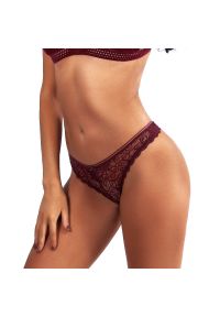 Intica - Tangi koronkowe z misternym wzorem Nahoko. Kolor: różowy. Materiał: koronka. Wzór: koronka #3