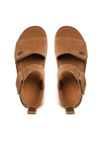 Ugg Sandały 1136783CHE Brązowy. Kolor: brązowy. Materiał: zamsz, skóra